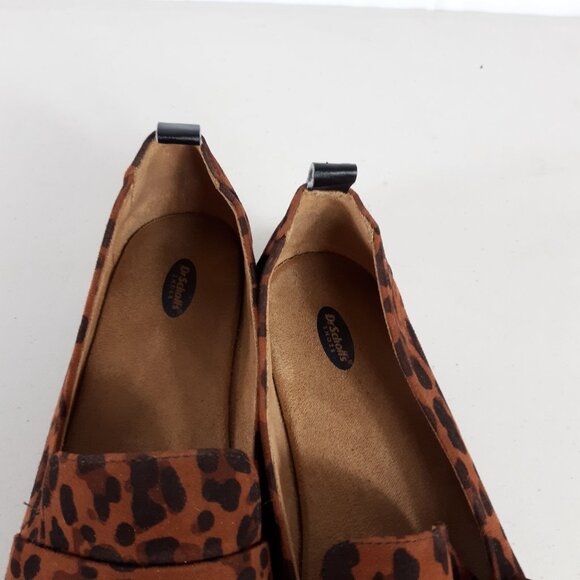 Dr Scholl's Webster Animal Print Slip-On Shoe Loafer Leopard Women's Size 6.5 - Picture 6 of 8